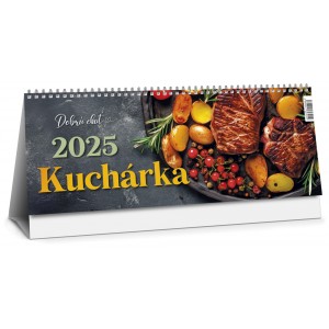 KUCHÁRKA 2025 (Formát: 30 x 12 cm)